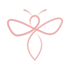 LOGO ABEJA ROSA